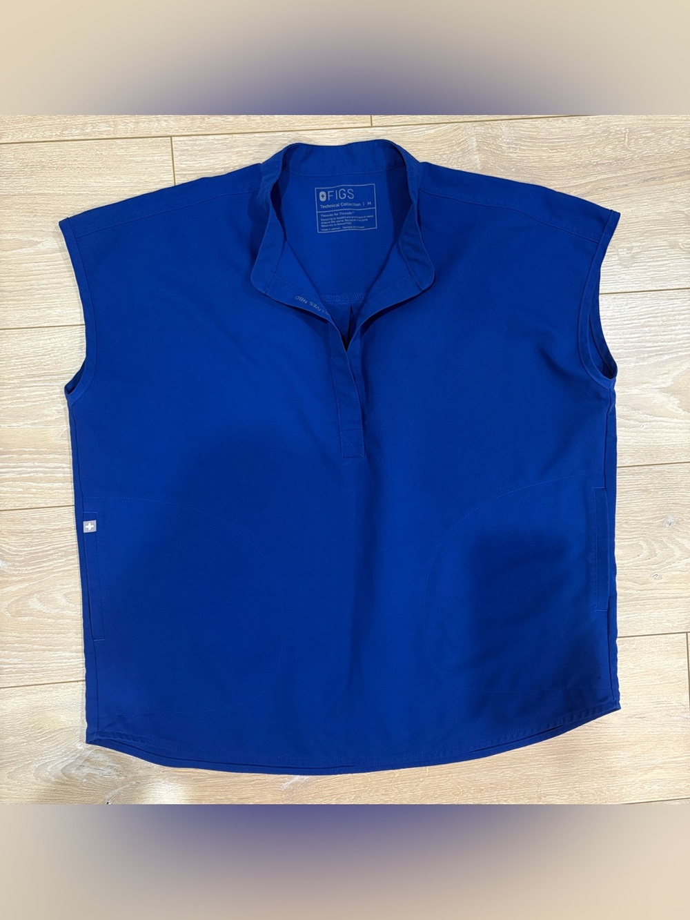 Figs Men’s Cobalt Blue Tunic Pullover